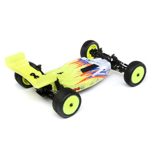 Mini-B Brushed RTR: 1/16 2WD Buggy, Yellow/White