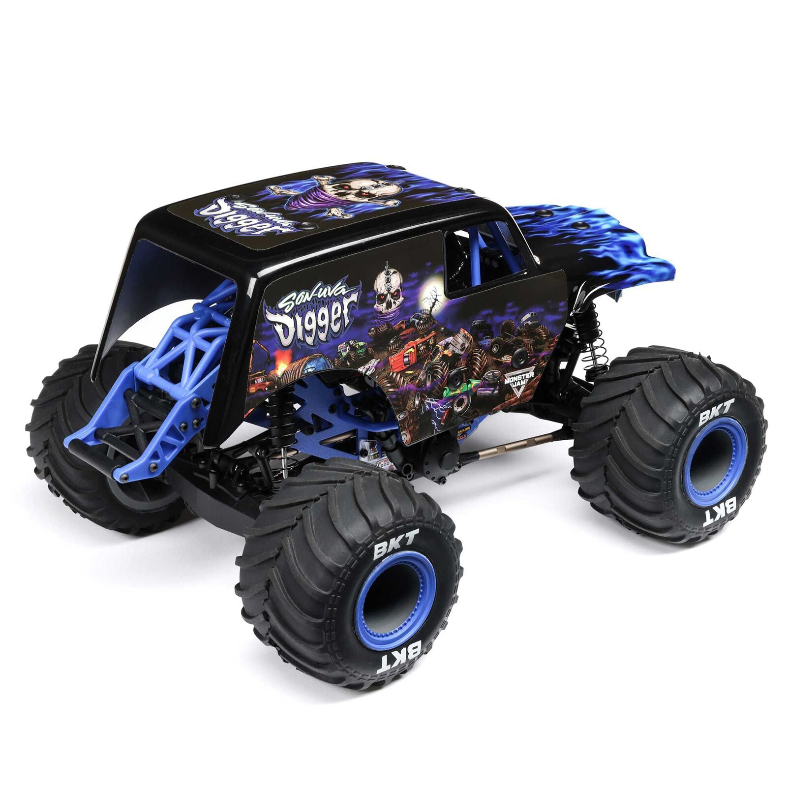 1/18 Mini LMT 4X4 Brushed Monster Truck RTR Son-Uva Digger