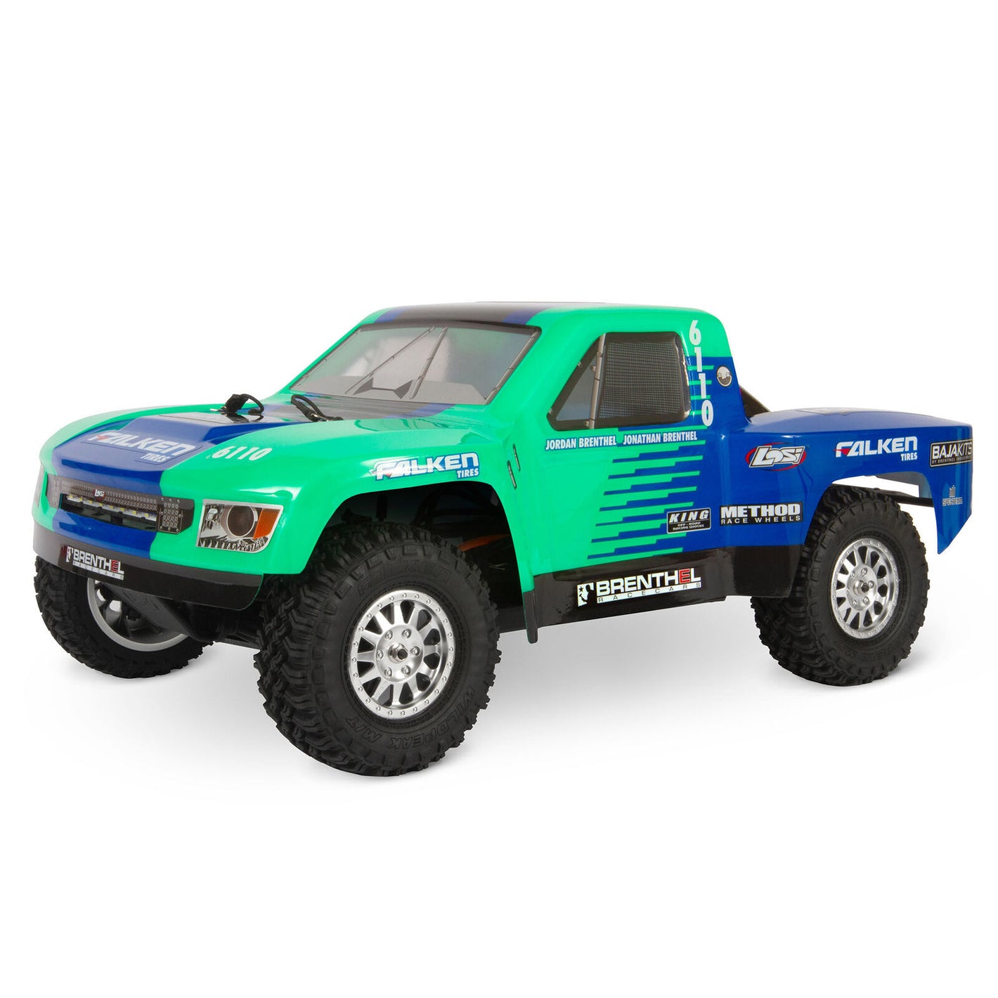 1/10 Tenacity TT Pro 4WD Brushless SCT RTR with DX3 & Smart, Falken