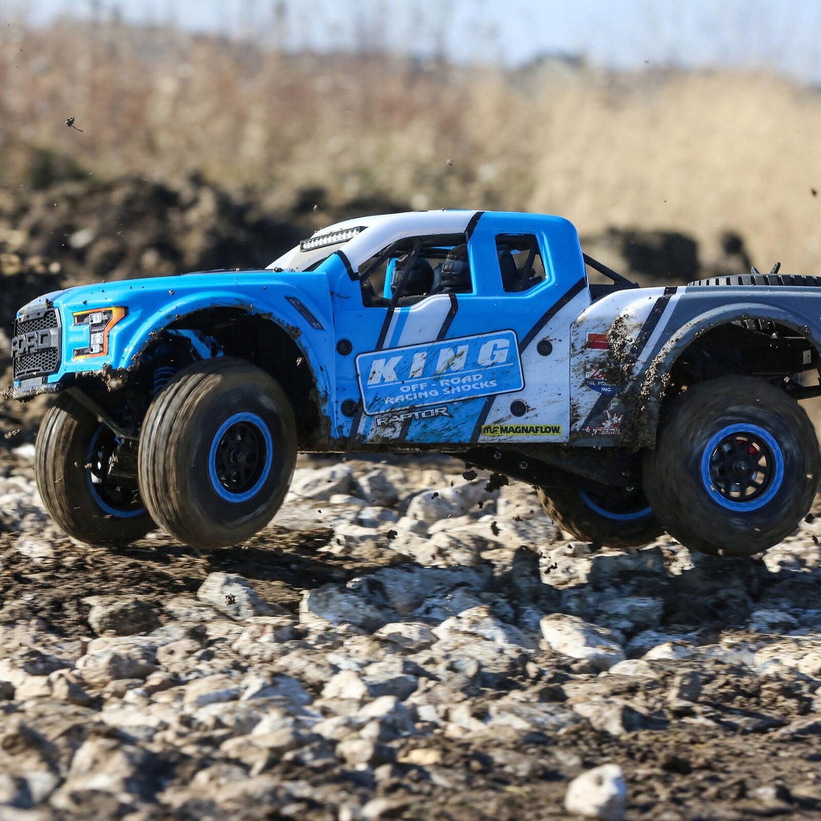 1/10 King Shocks Rhino Ford Raptor Baja Rey 4WD Brushless RTR with SMART