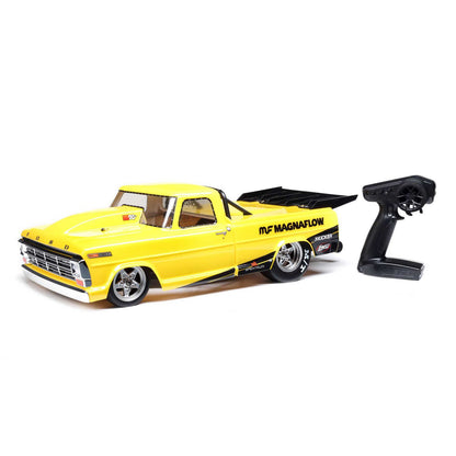 *DISCONTINUED* 1/10 68 Ford F100 22S No Prep Drag Truck, Brushless 2WD RTR Magnaflow