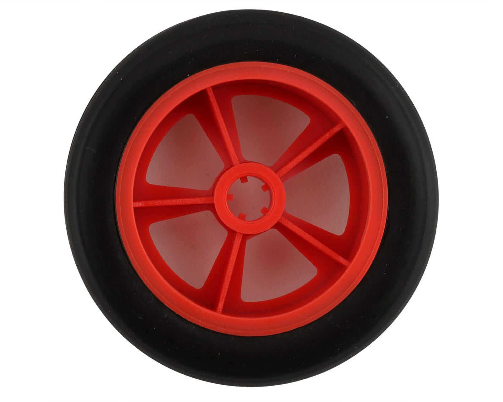 Mini JRX2 Pre-Mounted Front Rib Tire (Red) (2)