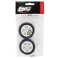 Mini JRX2 Pre-Mounted Front Rib Tire (White) (2)