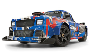 *DISCONTINUED* QuantumR Flux 4S 1/8 4WD RTR Race Truck - Blue / Red
