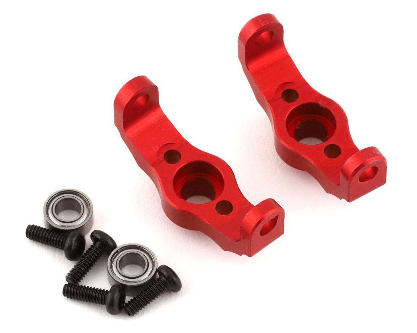 TRX-4M Aluminum C-Hub Carriers (Red)