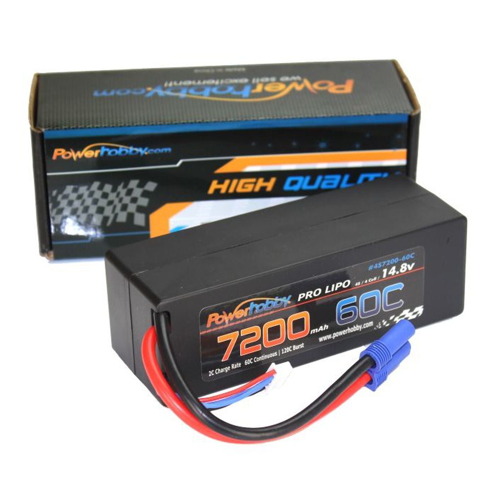 4S 14.8V 7200MAH 60C w/ EC5