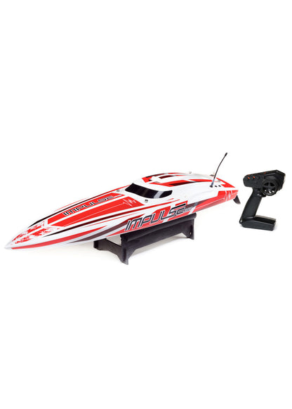 Impulse 32" Brushless Deep-V RTR with Smart, White/Red