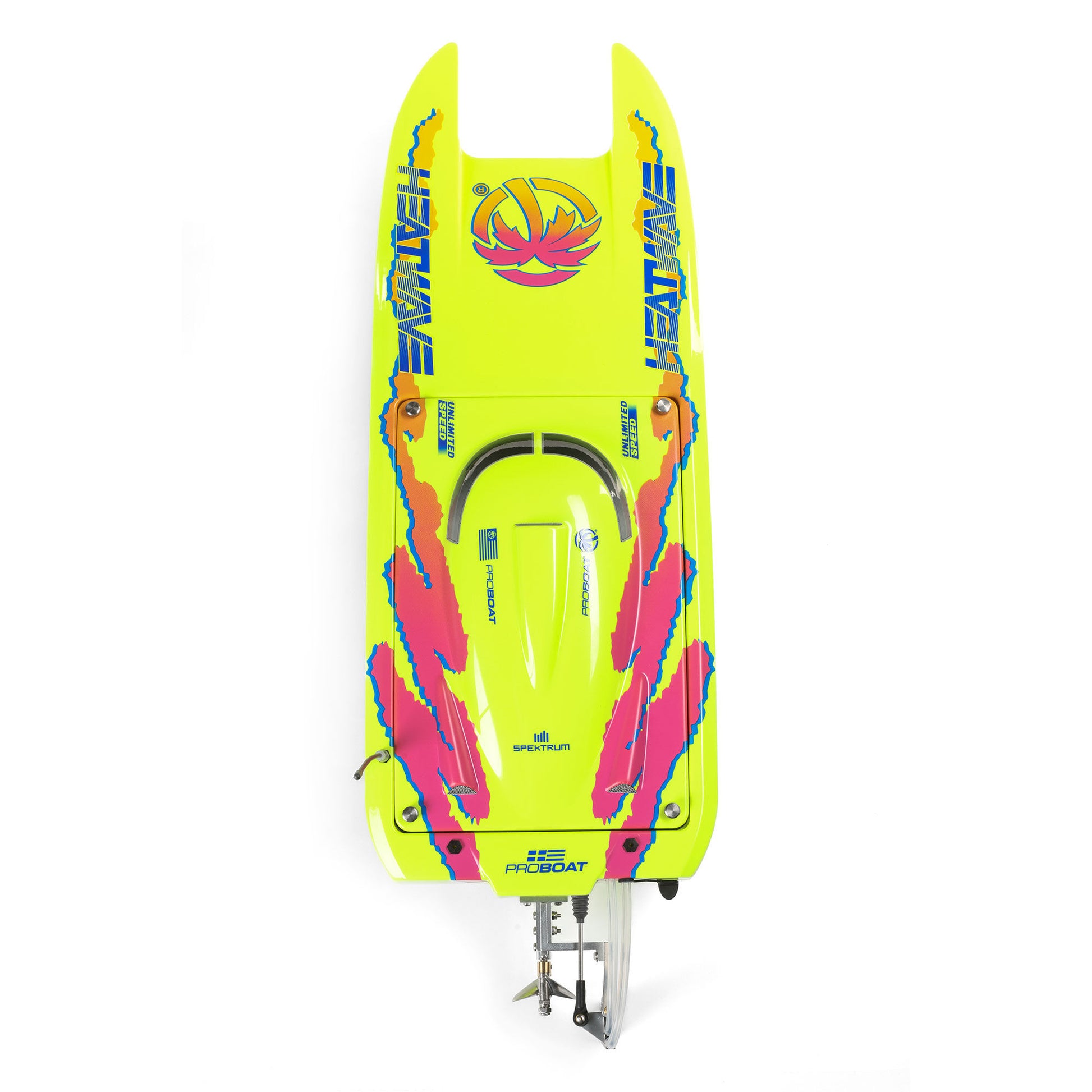 Blackjack 24" V2 Catamaran Brushless: RTR, Heat Wave Visual