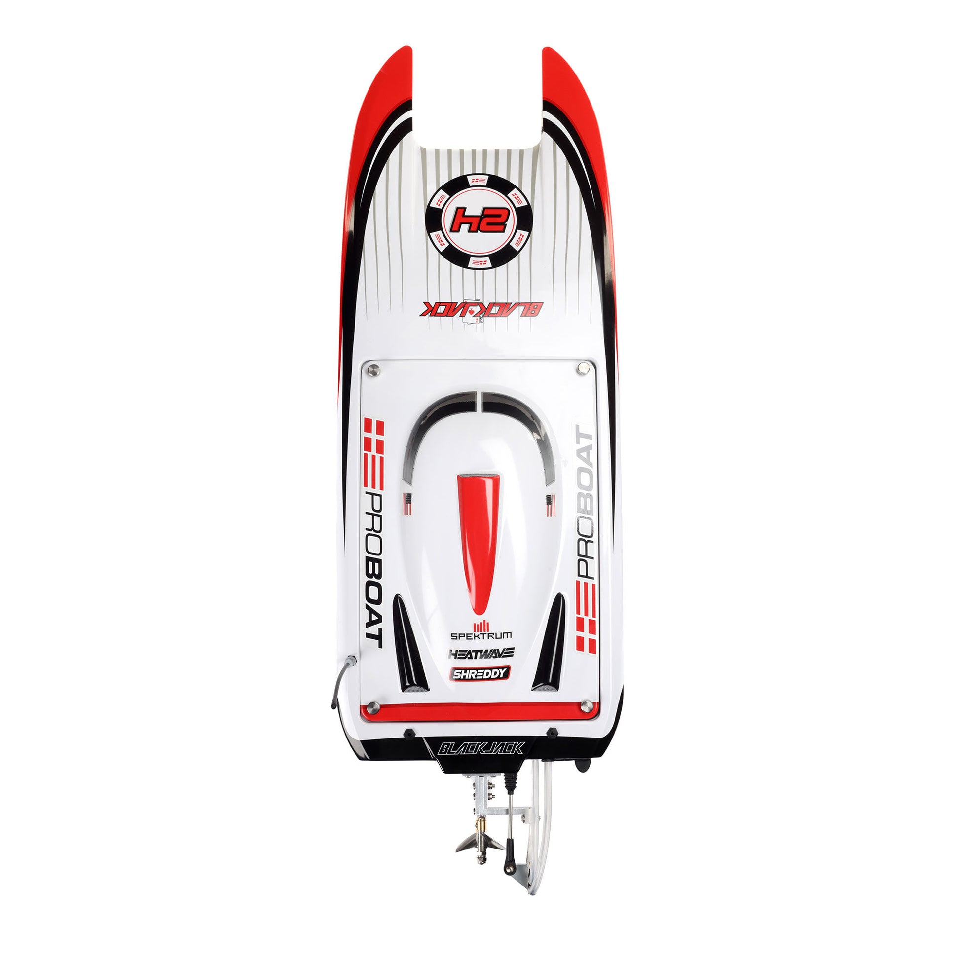 Blackjack 24" V2 Catamaran Brushless: RTR, Vegas Offshore