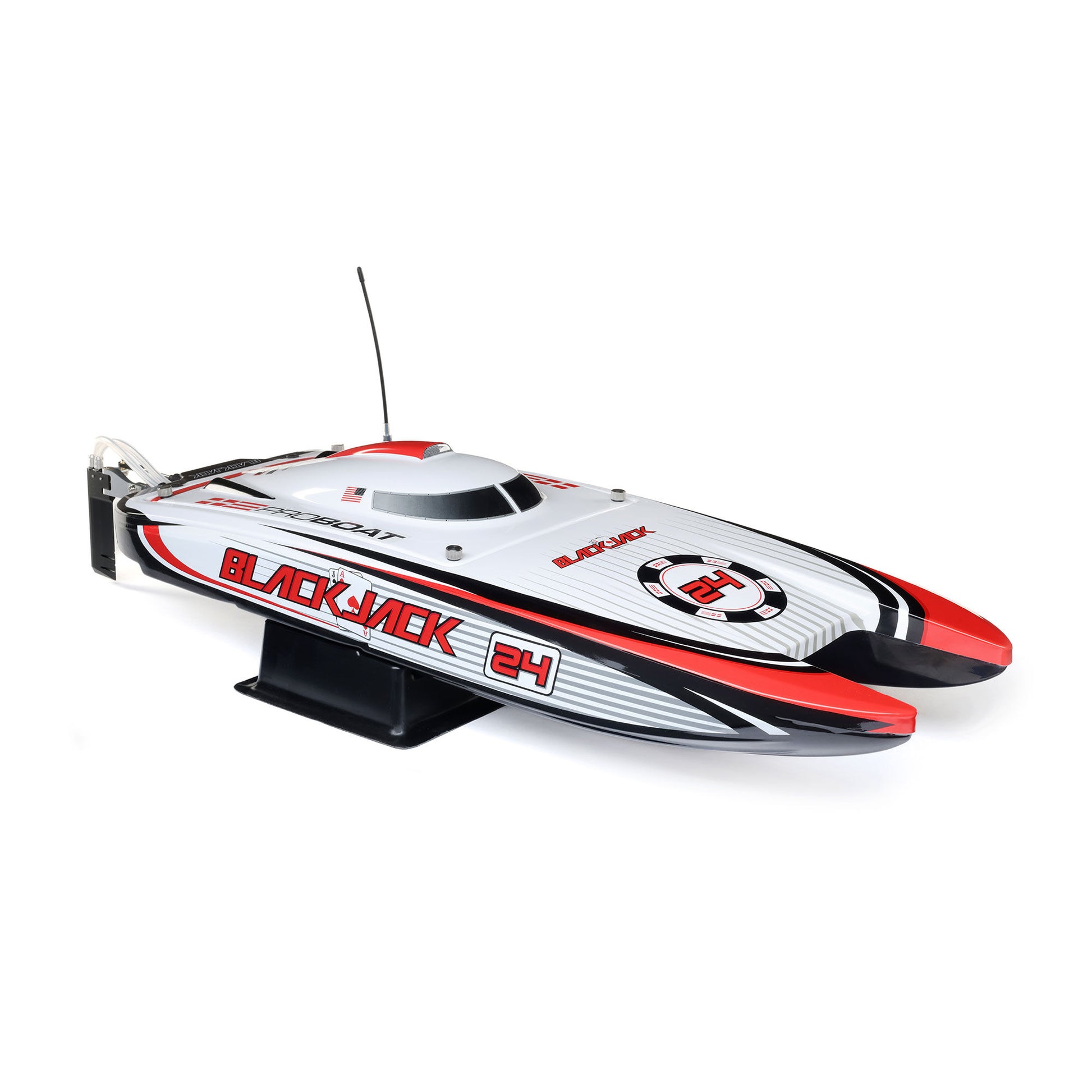 Blackjack 24" V2 Catamaran Brushless: RTR, Vegas Offshore