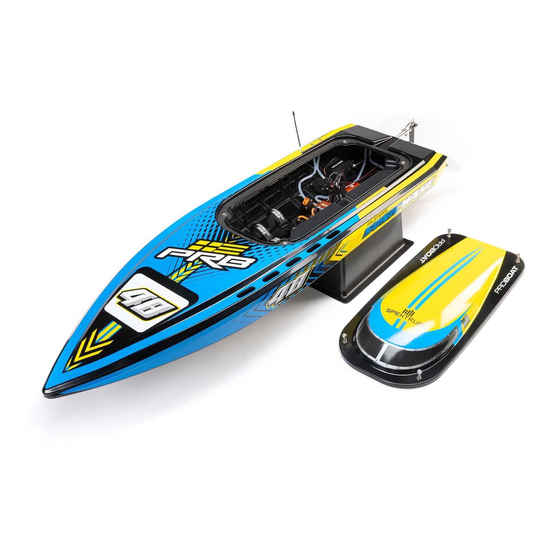 Super Sonicwake 48" 8S Self-Righting Brushless Deep-V RTR