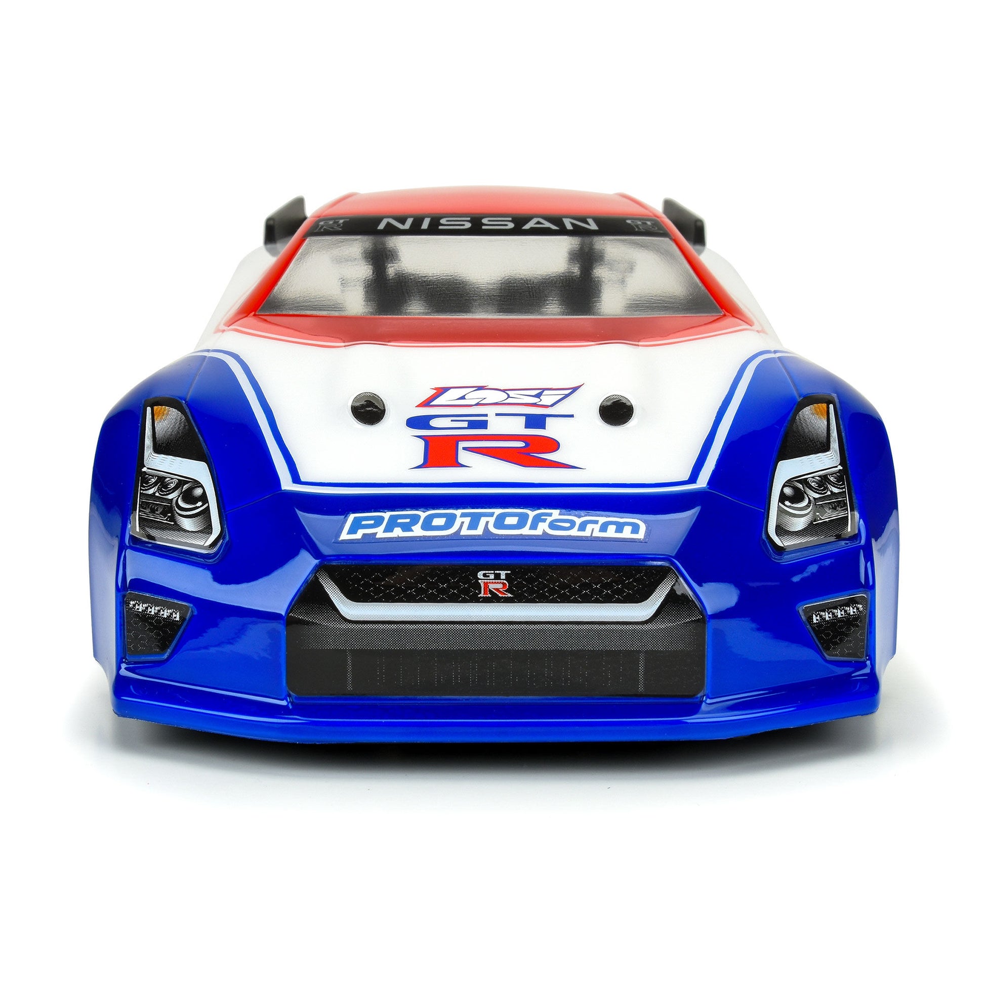 1/16 Nissan GT-R R35 Pro Mod Clear Body: Losi Mini Drag