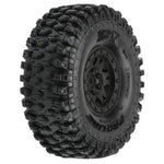 1/10 Hyrax G8 F/R 1.9" Crawler Tires Mounted 12mm Black Impulse (2)