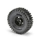 1/10 Hyrax G8 F/R 1.9" Crawler Tires Mounted 12mm Black Impulse (2)