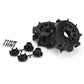 1/10 Sand Paw LP  2.8" MT Tires Mounted 12mm Black Raid