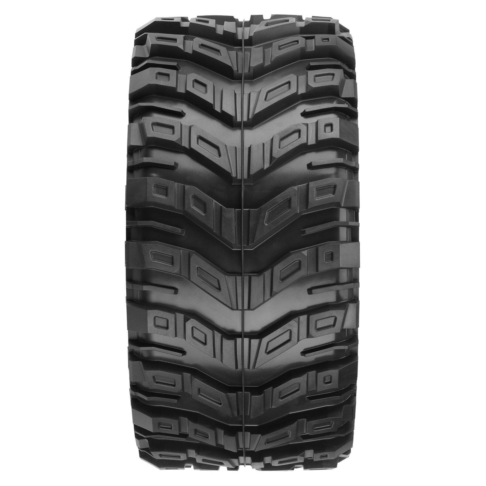 1/6 Masher X HP Belted  5.7” Tires MTD 24mm Black Raid 8x48 Hex