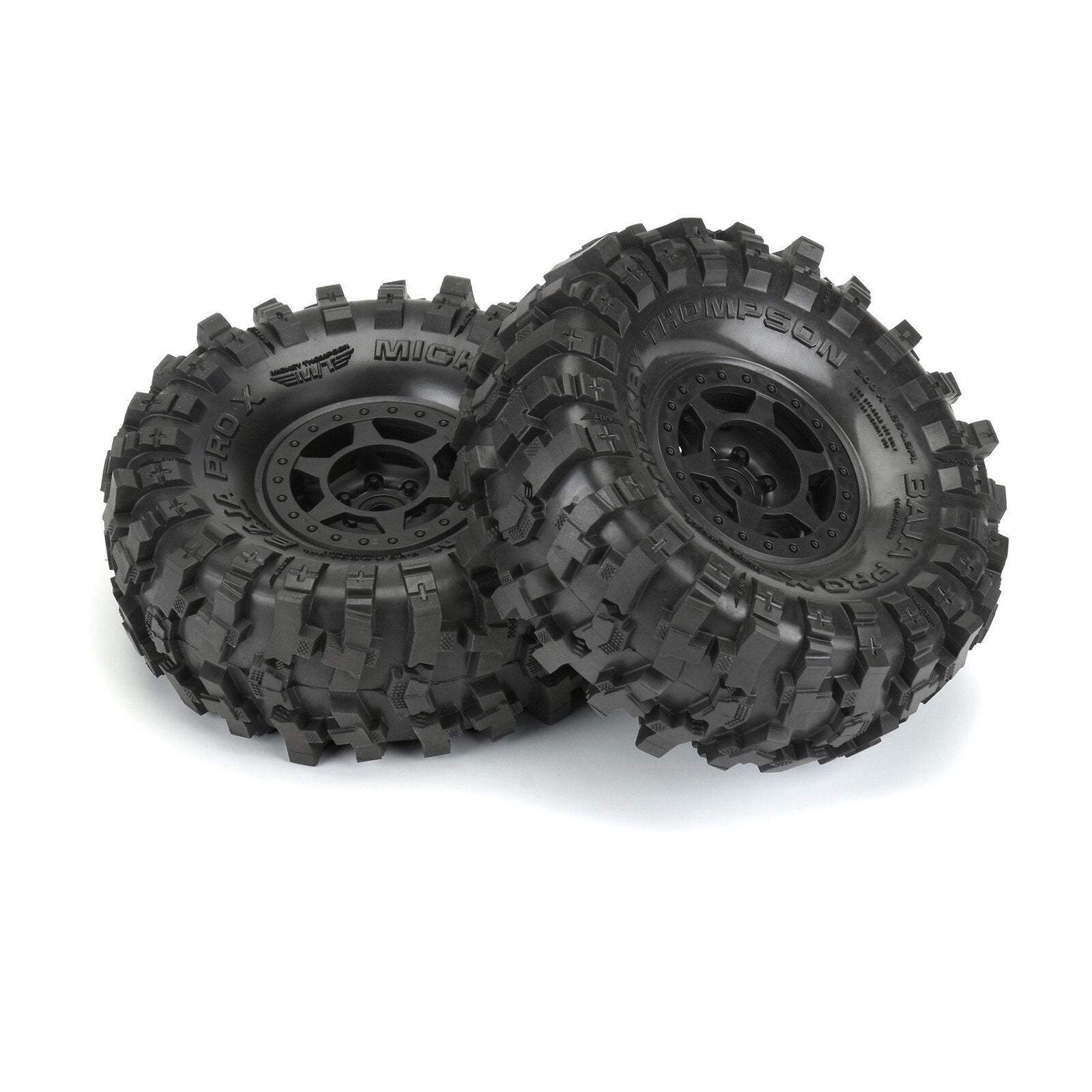 1/10 Mickey Thompson Baja Pro X G8  1.9" MTD 12mm Black Holcomb