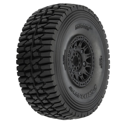 1/7 Mirage TT BELTED F/R Tires MTD 17mm Blk Raid (2): Mojave 6S, UDR