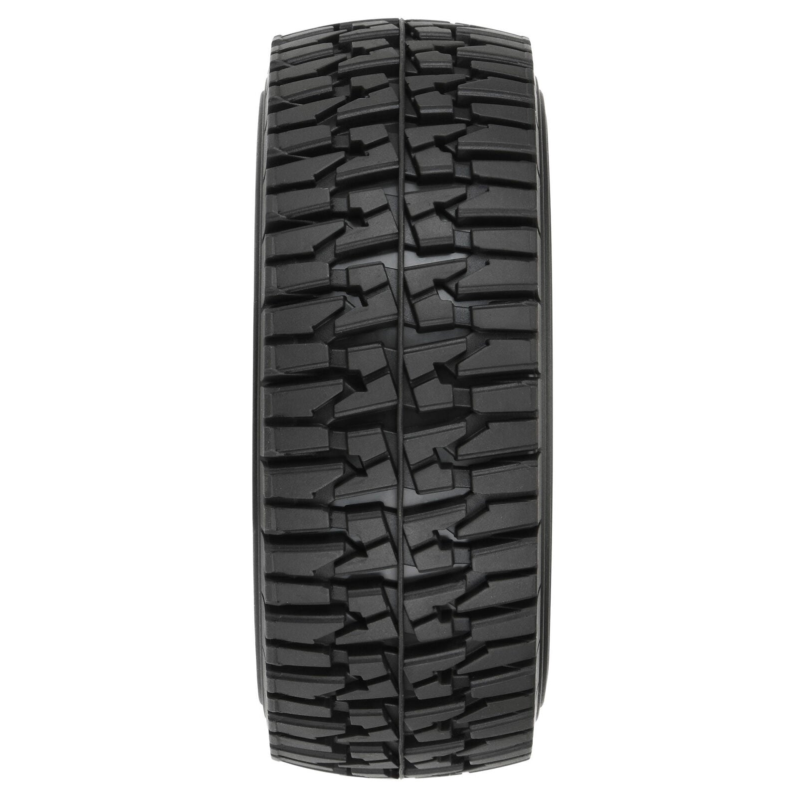 1/7 Mirage TT BELTED F/R Tires MTD 17mm Blk Raid (2): Mojave 6S, UDR