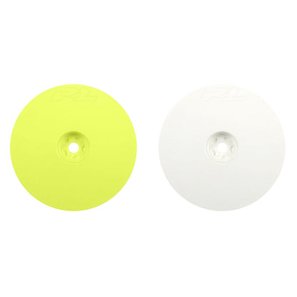 1/10 Velocity 2WD Front 2.2" 12mm Buggy Wheels  White