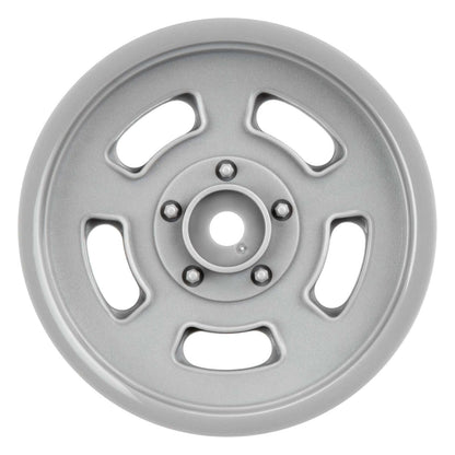 1/10 Slot Mag Drag Spec Front 2.2" 12mm Drag Wheels Gray