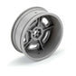 1/10 Slot Mag Drag Spec Front 2.2" 12mm Drag Wheels Gray