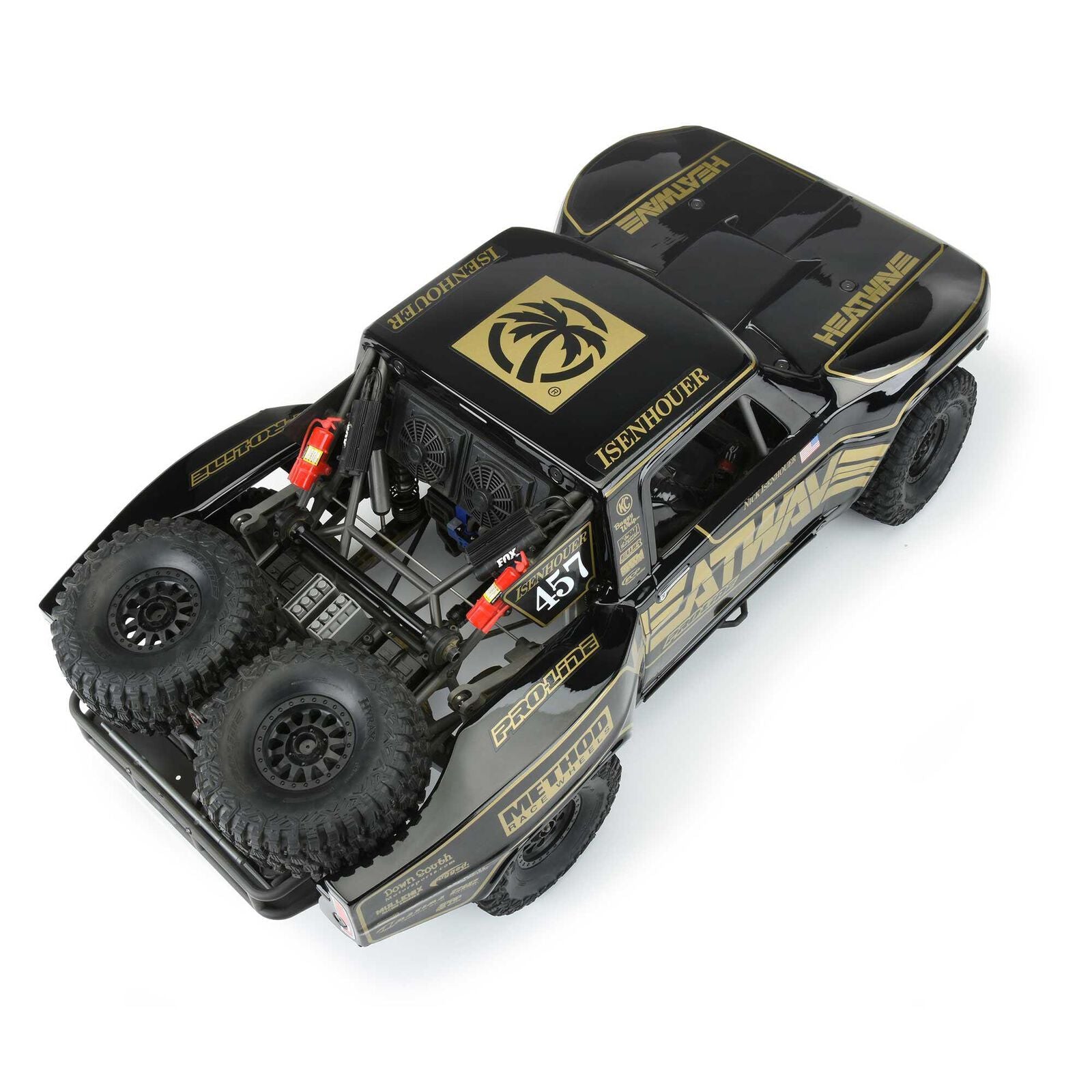 1/7 Pre-Cut 1967 Ford F-100 Heatwave Black: Unlimited Desert Racer