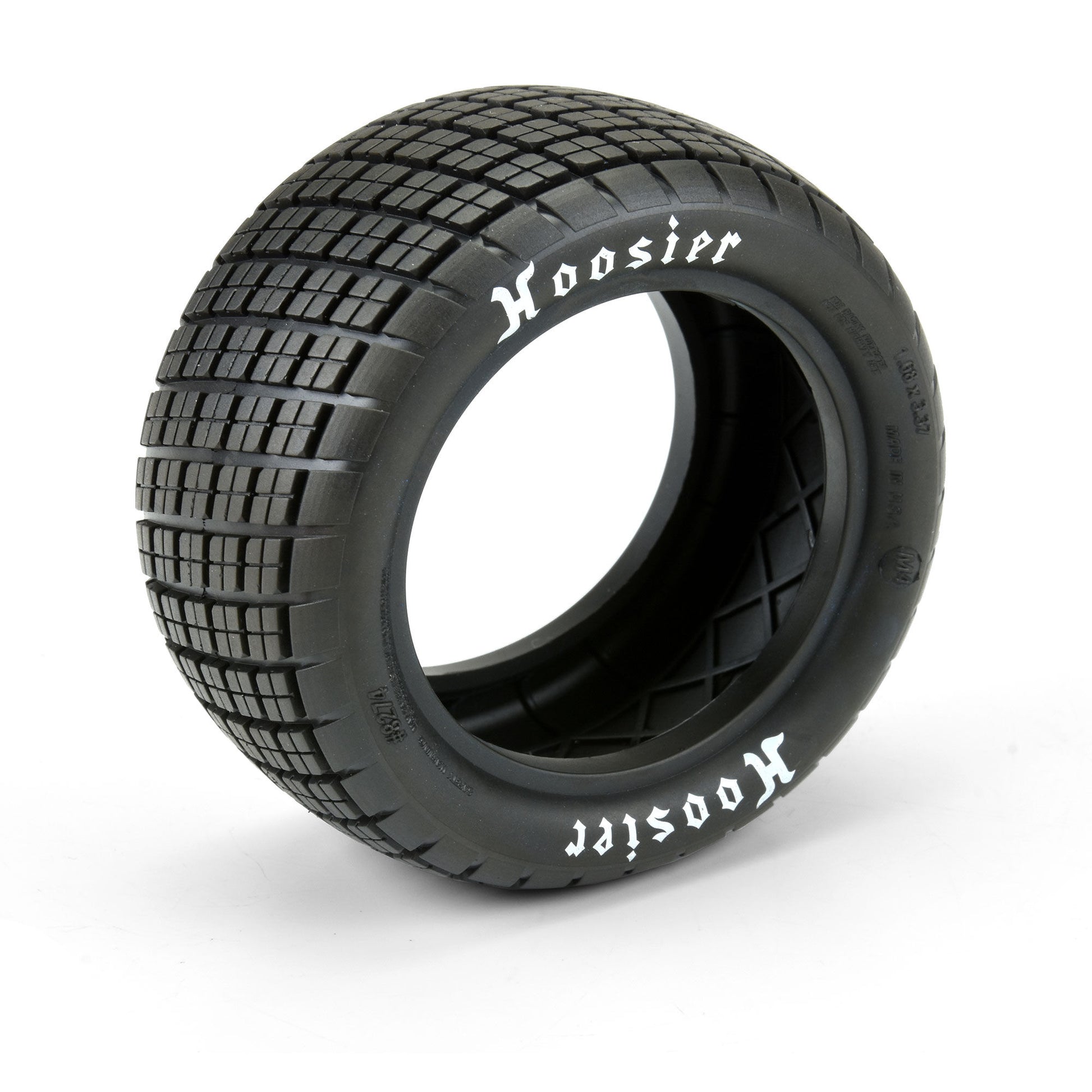 1/10 Hoosier Angle Block M3 Rear 2.2" Dirt Oval Tires (2)