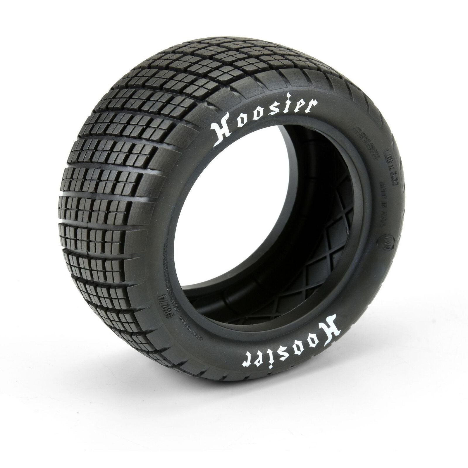 1/10 Hoosier Angle Block M4 Rear 2.2" Dirt Oval Tires