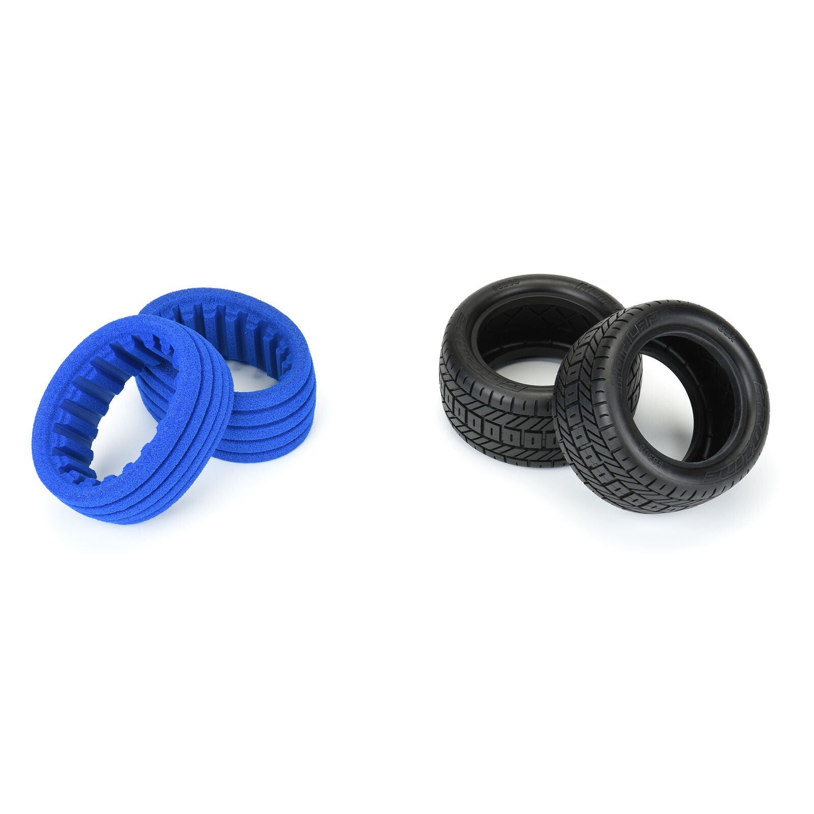 Hot Lap 2.2" Mc (Clay) Dirt Oval Buggy Rear Tires (2)