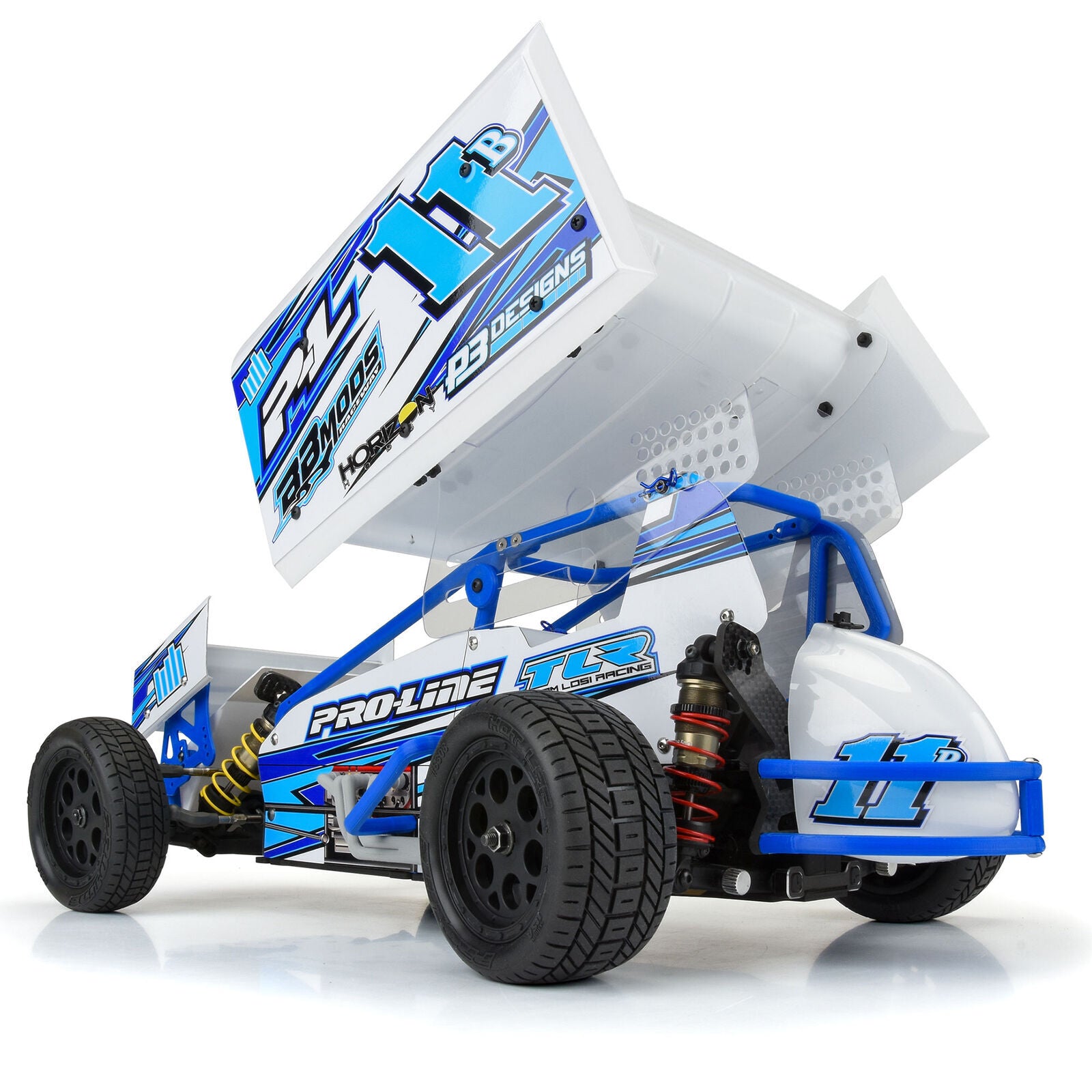 Hot Lap 2.2" Mc (Clay) Dirt Oval Buggy Rear Tires (2)