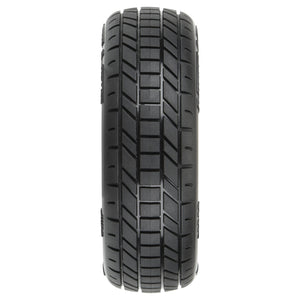 Hot Lap 2.2” 2Wd Mc (Clay) Dirt Oval Buggy Front Tires (2)