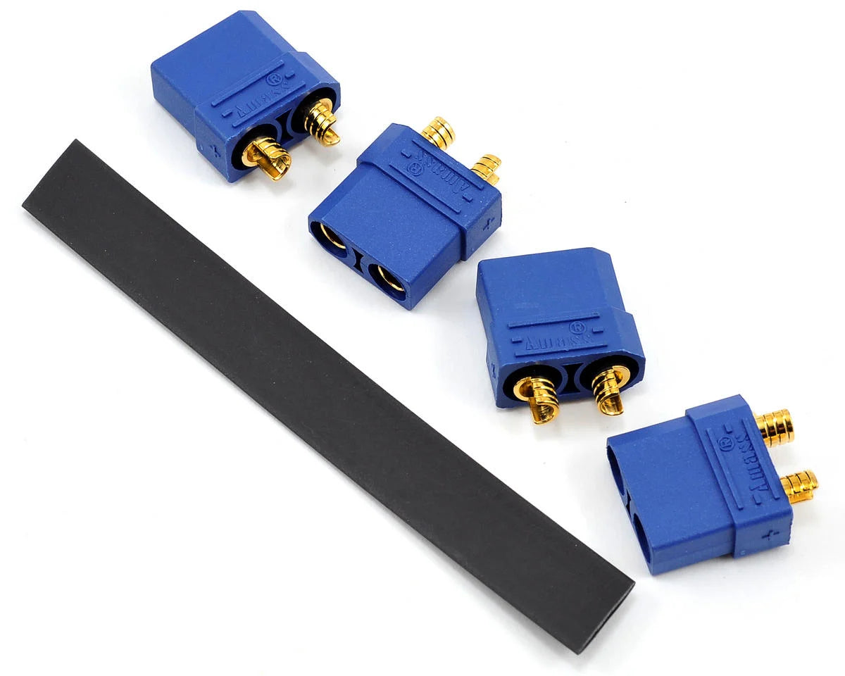 4.5mm "TruCurrent" XT90 Polarized Battery Connectors (4 Female)