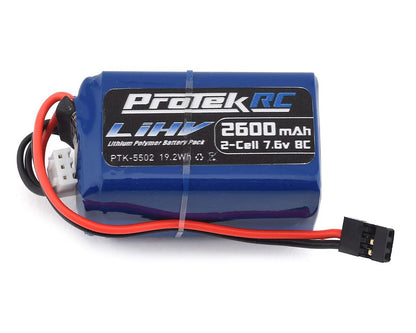 HV LiPo Hump/Short Receiver Battery Pack (Kyosho/Tekno) (7.6V/2600mAh) (w/Balancer Plug)