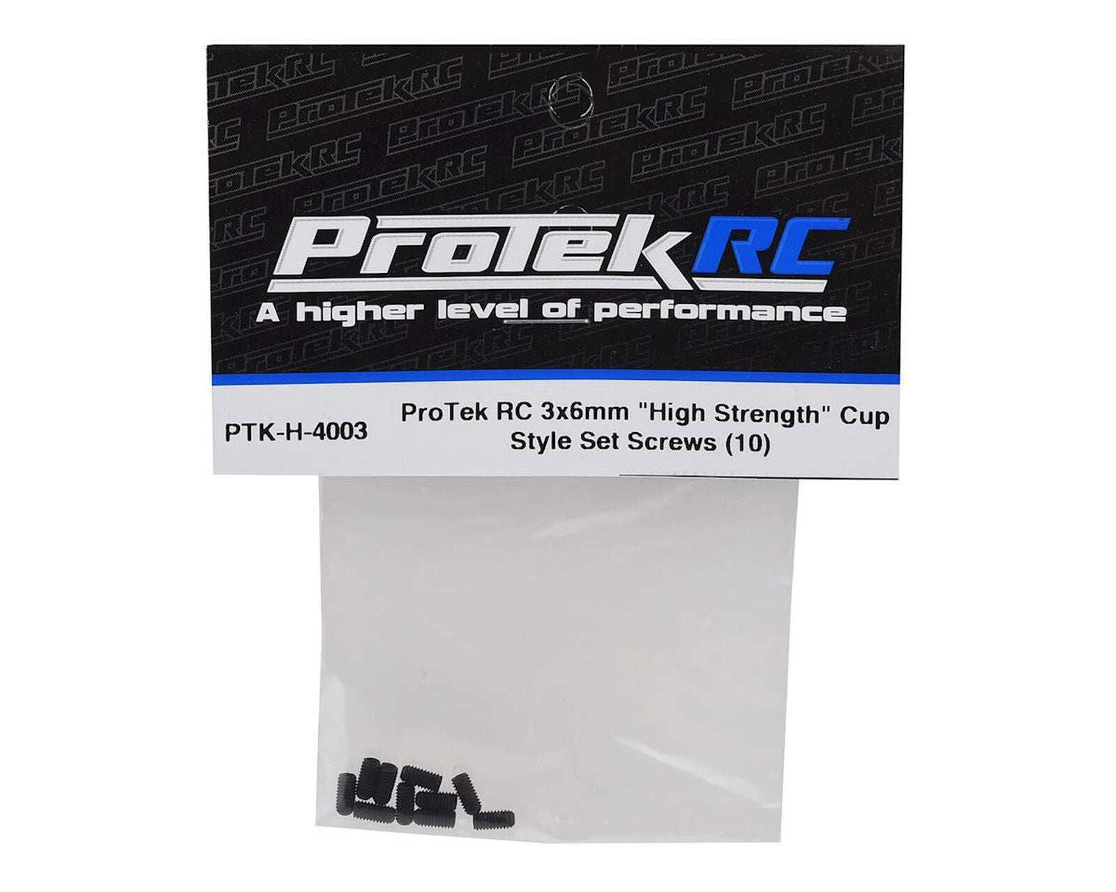 3x6mm "High Strength" Cup Style Set Screws (10)