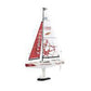 Voyager 400 Motor-PoweRed Sailboat (Red) W/2.4GHz Transmitter