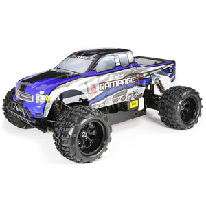 Rampage XT 1/5 Scale Gas Monster Truck - Blue