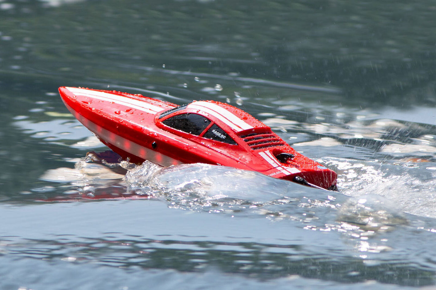 LightWave Electric Micro RTR Boat (Red)