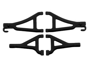 Front Upper & Lower A-Arm Set (1/16 E-Revo) (Black)