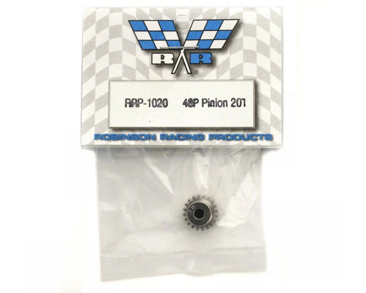 Robinson Racing Steel 48P Pinion Gear (3.17mm Bore) (20T)