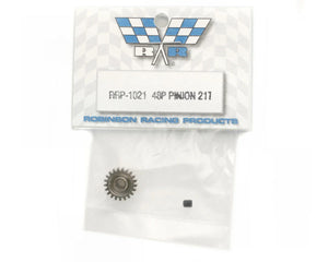 Robinson Racing Steel 48P Pinion Gear (3.17mm Bore) (21T)