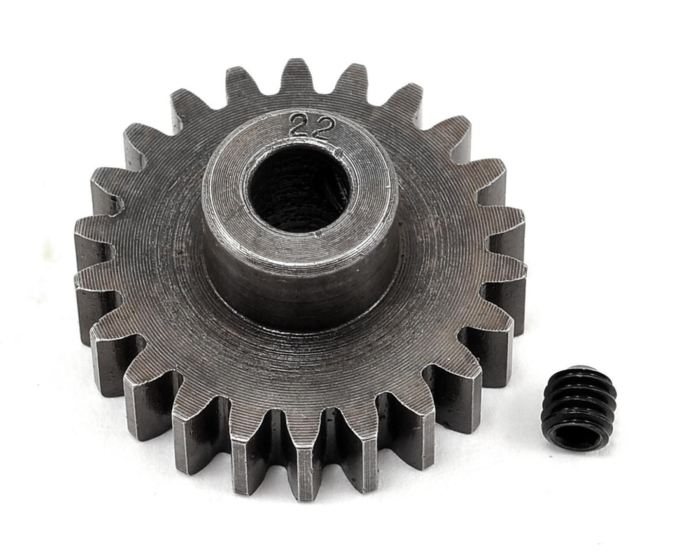 Extra Hard Steel Mod1 Pinion Gear w/5mm Bore (22T)