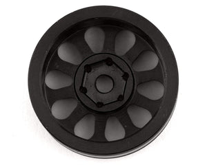 SCX24 Aluminum 1.0" Wheel Set (Black) (4)