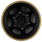 SCX24 Aluminum & Brass Adjustable Offset 1.0" Beadlock Wheels (Black) (4) (23.75g)