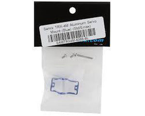 TRX-4M Aluminum Servo Mount (Blue) (Traxxas/EcoPower)