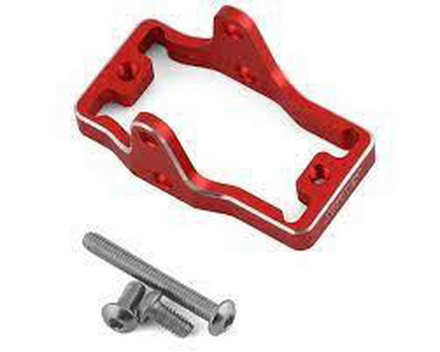 TRX-4M Aluminum Servo Mount (Red) (Traxxas/EcoPower)