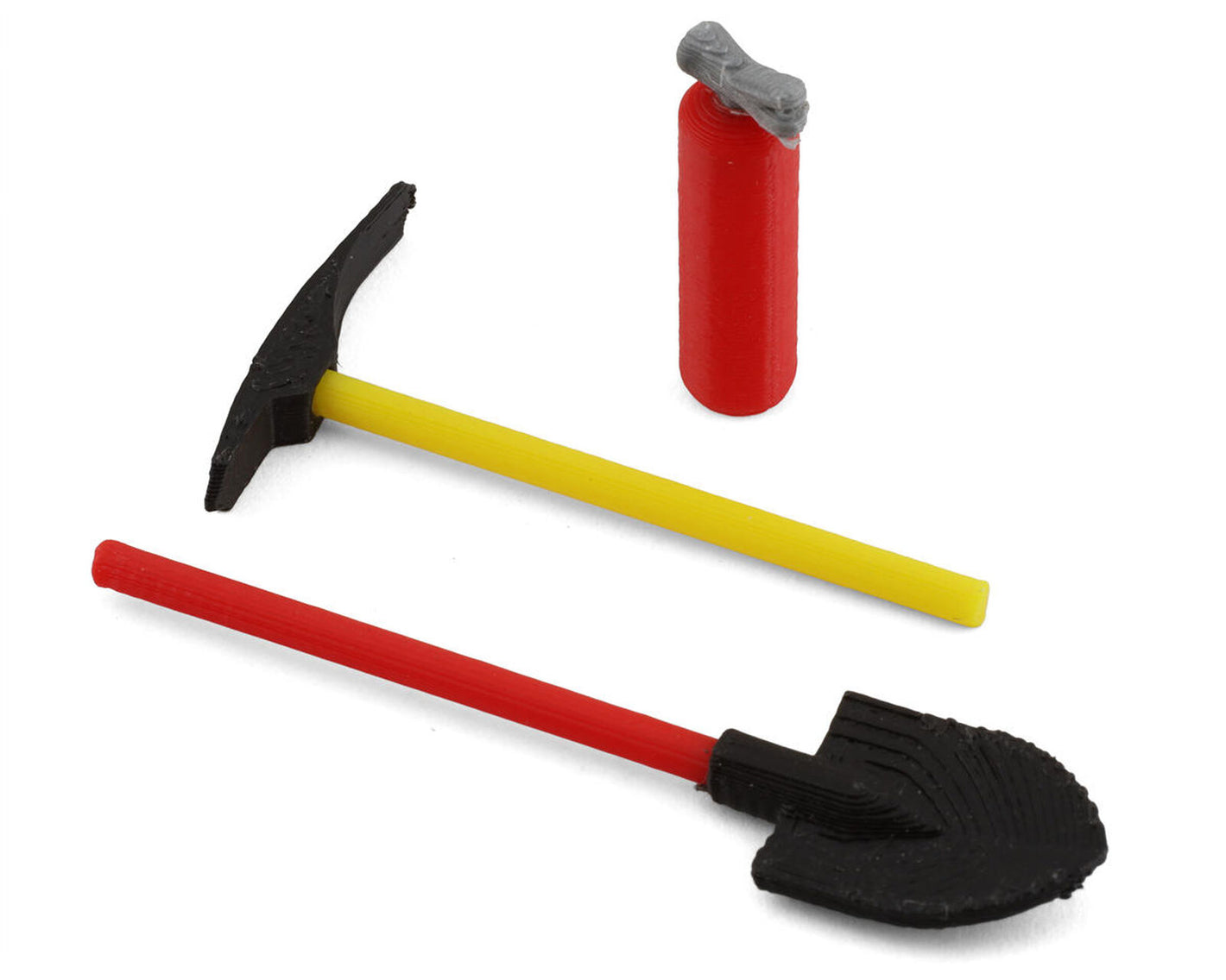TRX4M 1/18 Bundle w/Shovel, Pickaxe & Fire Extinguisher (Miniature Scale Accessory)