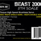 Beast 2000 1/5th Scale High Torque, High Speed Brushless Servo w/ Aluminum Horns