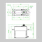 400:SC V2 High Speed Steel Gear Digital Servo (High Voltage)