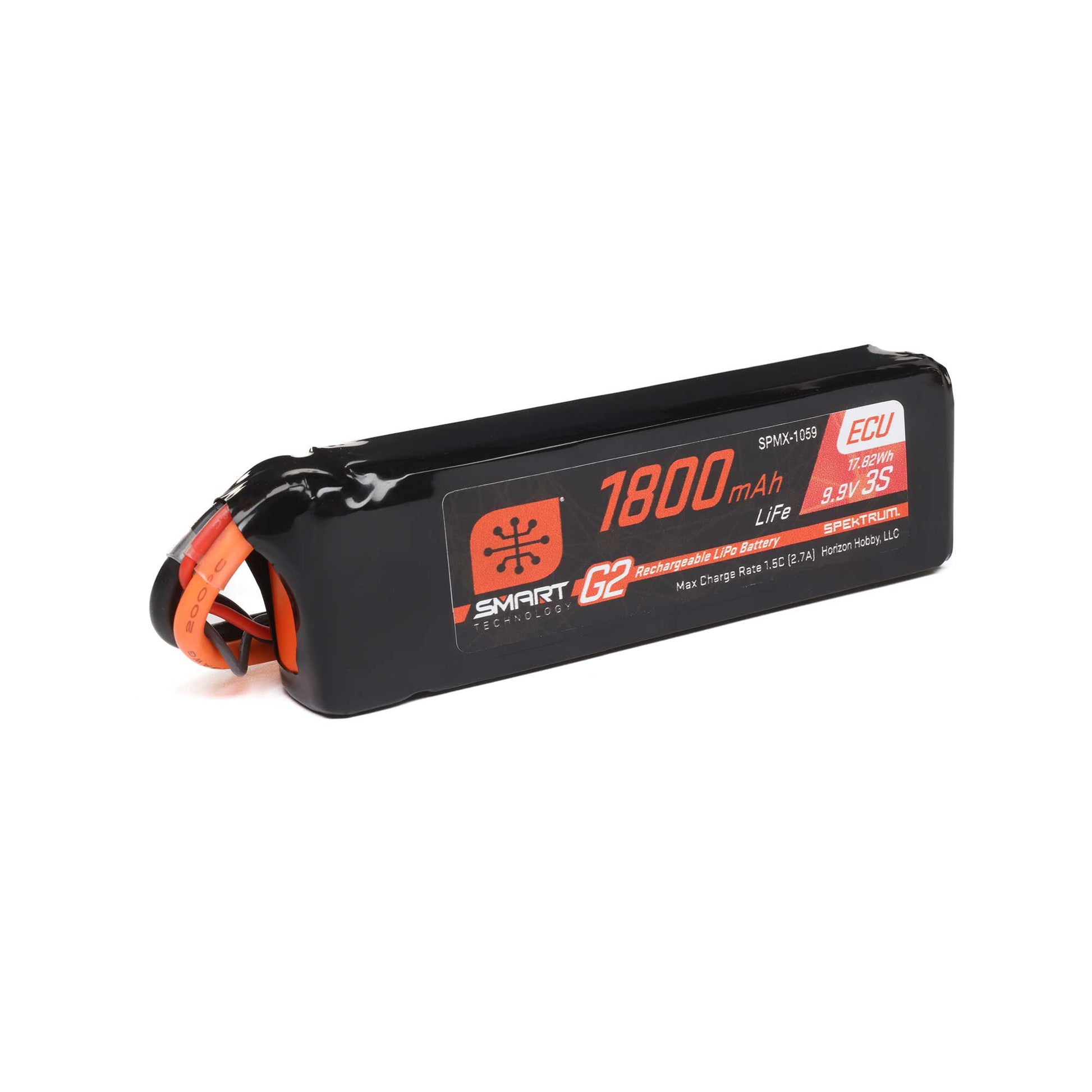 11.1V 1800mAh 3S 10C Smart G2 ECU LiFe Battery: IC3